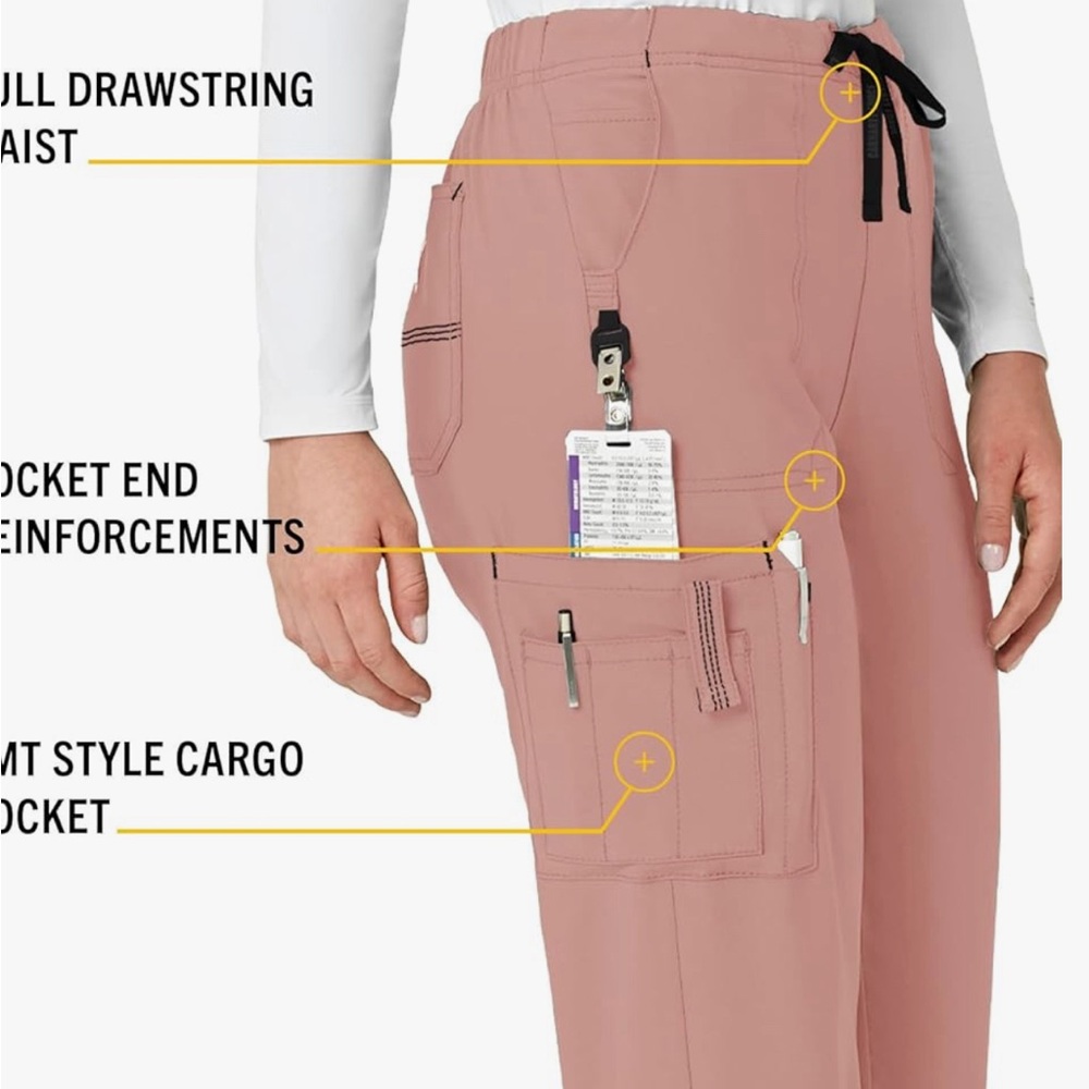 Carhartt Force Modern Fit Scrub Set ~ Mauve ~ M